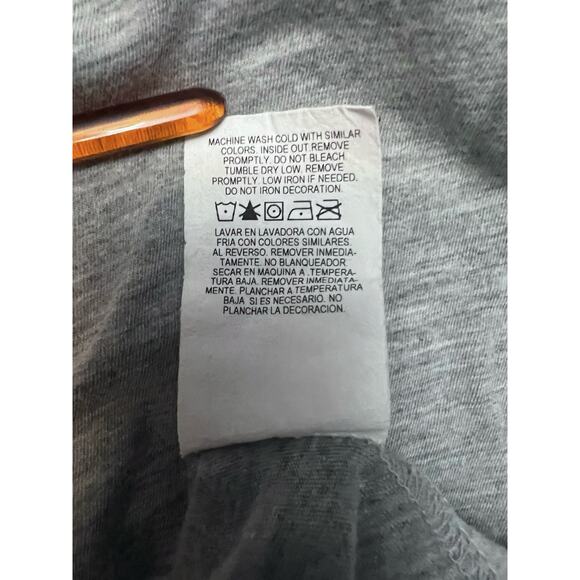 Popeye The Sailor Tattoo DJ Men’s Gray T shirt Spinach Size XL - Picture 7 of 7